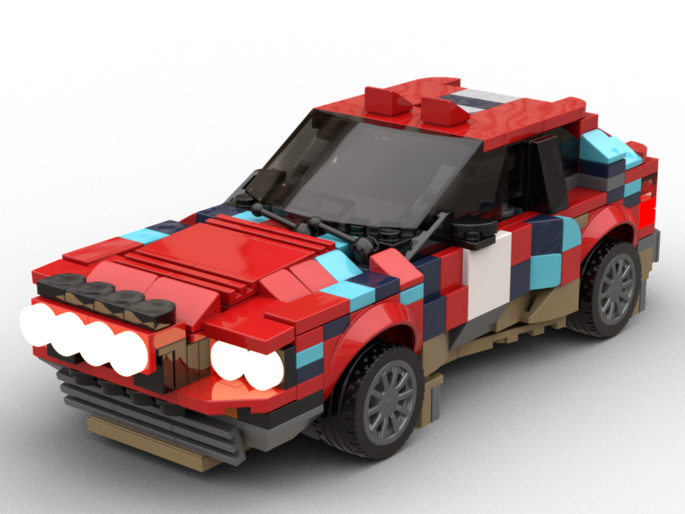 Lego Lancia Delta'89-Rally di SANREMO [Gravel spec] (LiTE series, class 16V)