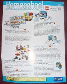 Lego 2010 US Education Homeschool Flyer