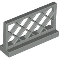 Lego Fence Lattice 1 x 4 x 2 / Light Gray