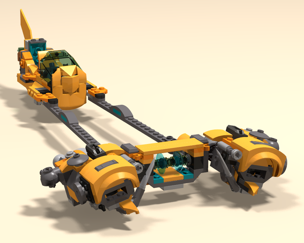 Lego Rocket Racoon Pod-Racer