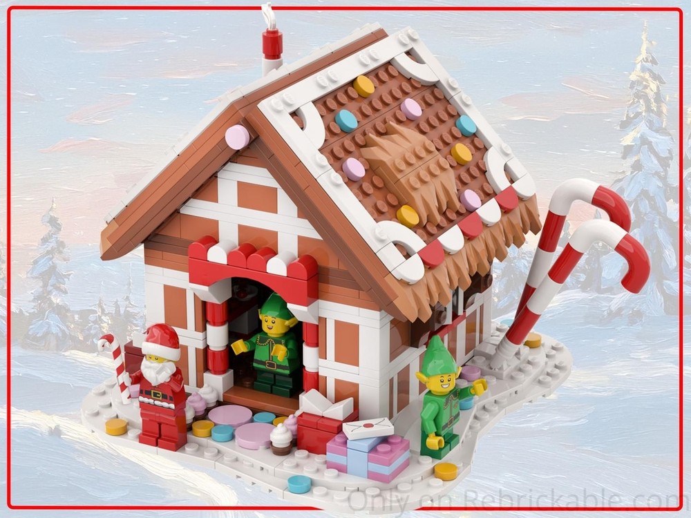 Lego Medieval Gingerbread House