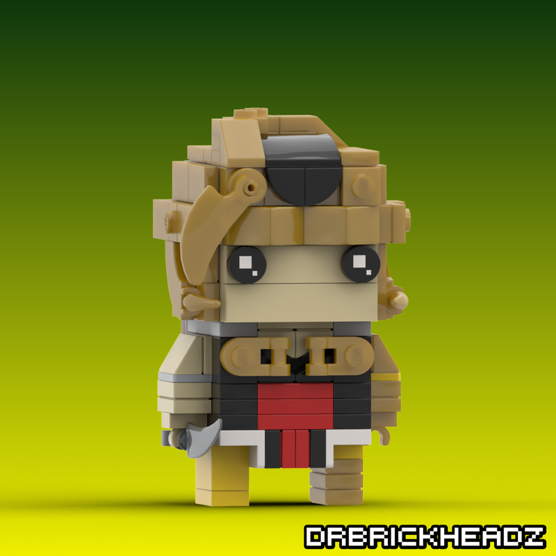 Lego Scorpina (Mighty Morphin Power Rangers) Custom Brickheadz