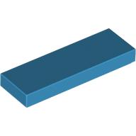 Lego Tile 1 x 3 / Dark Azure