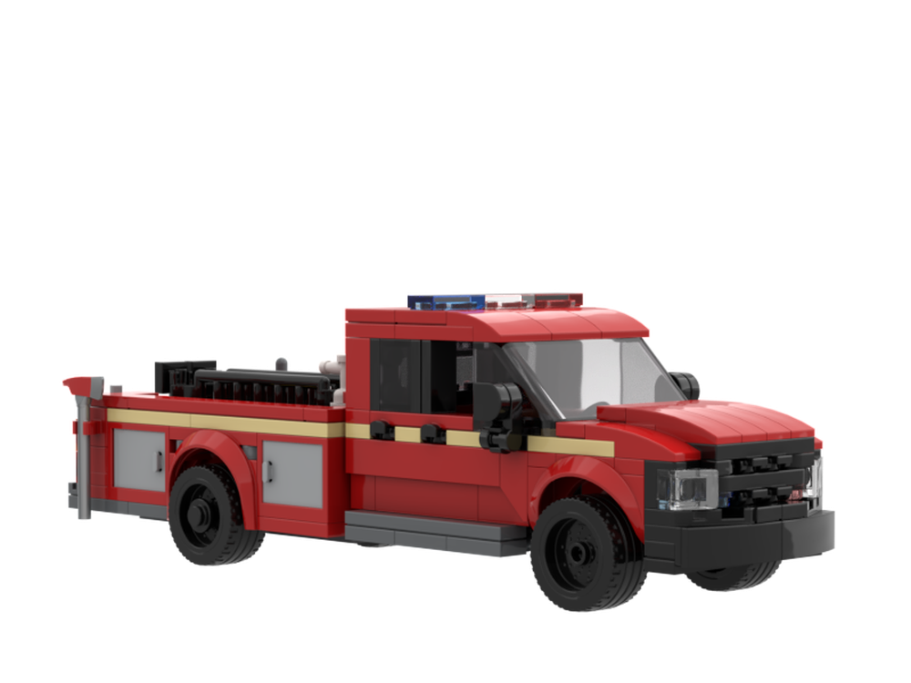 Lego Dodge Ram Fire Utility Vehicle