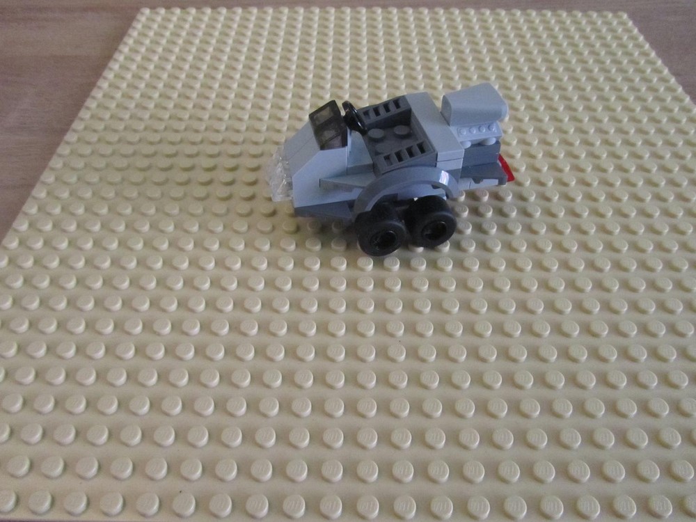 Lego Grey mini turbo kart