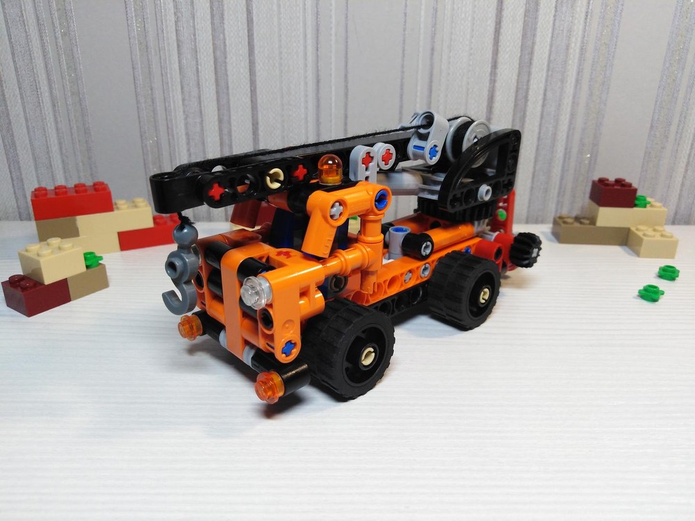 Lego 42088 mod (crane)