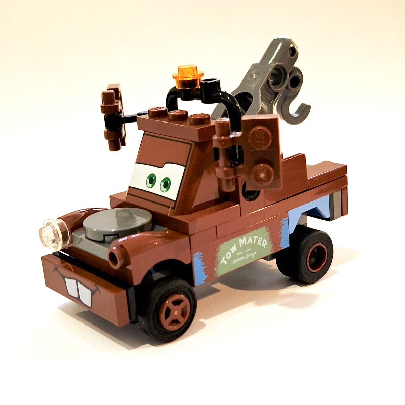 Lego Tow Mater, Raised Left Eye