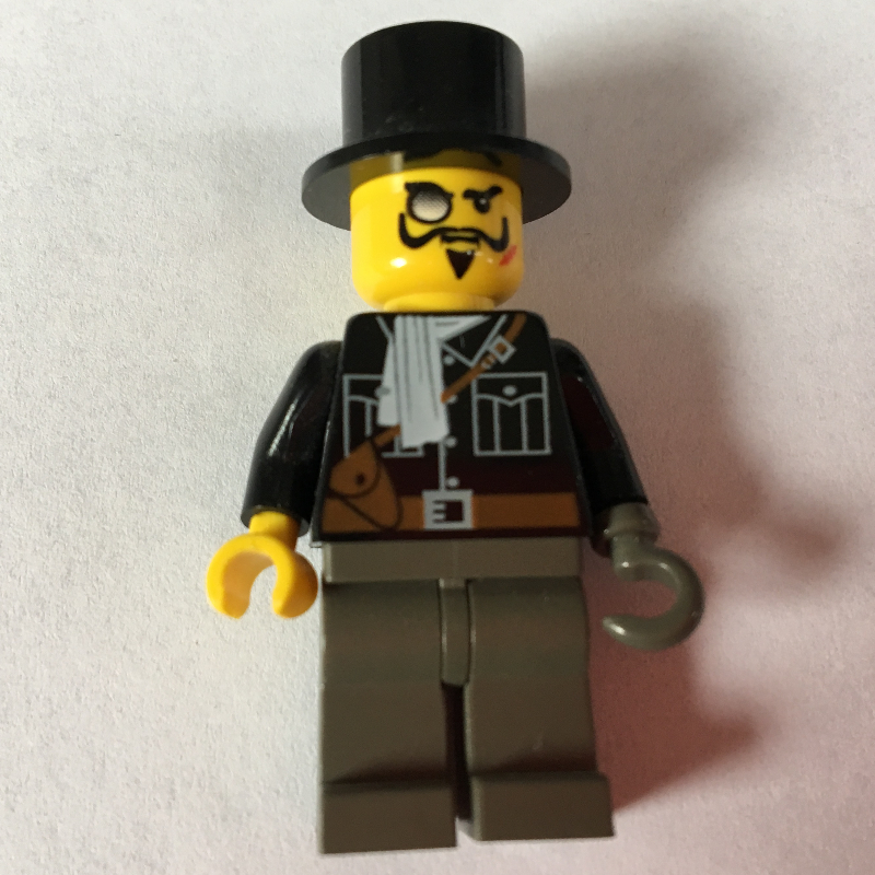 Lego Lord Sam Sinister with Dark Gray Pants