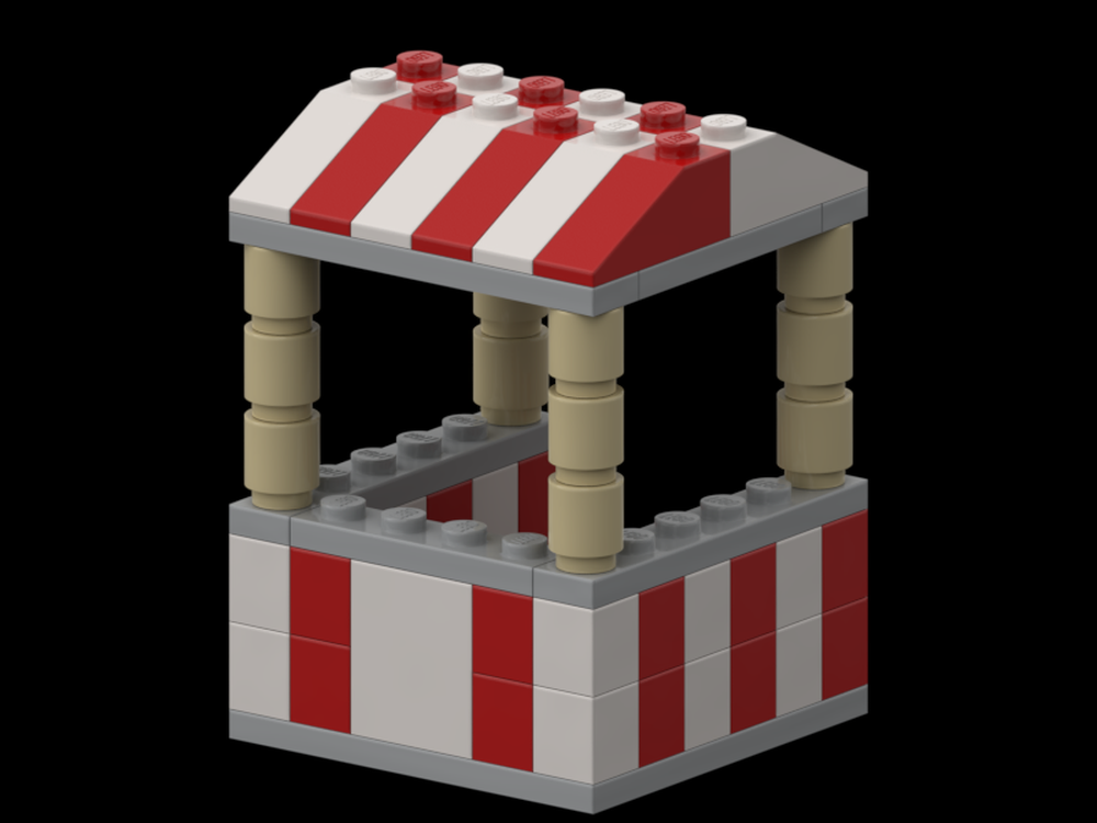 Lego Market stall