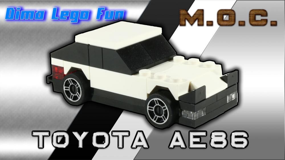 Lego Toyota AE 86 mini