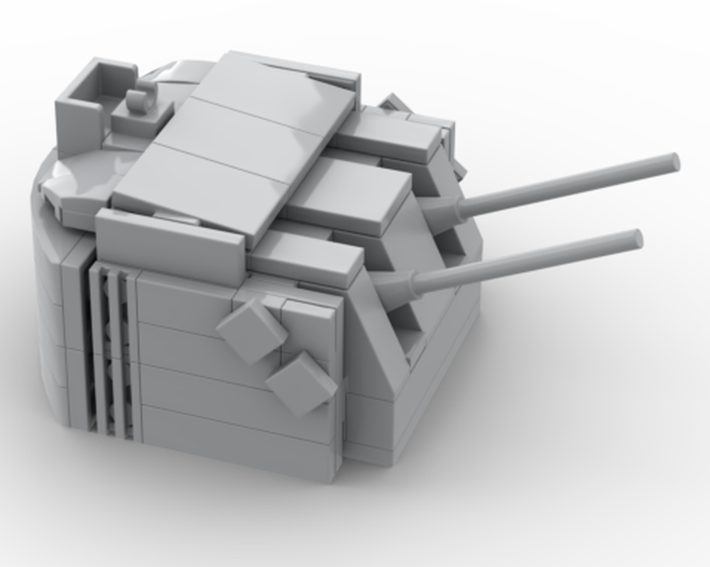 Lego Secondary Cannons(Uss Iowa)