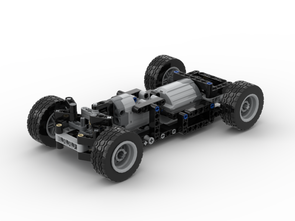 Lego Small RWD Chassis with Buwizz