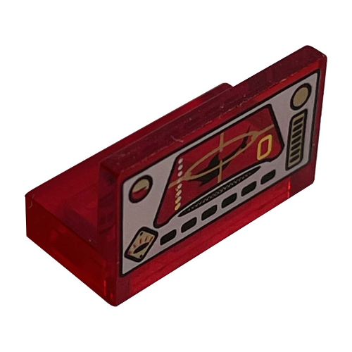 Lego Panel 1 x 2 x 1 with Ogel Control Panel Print
