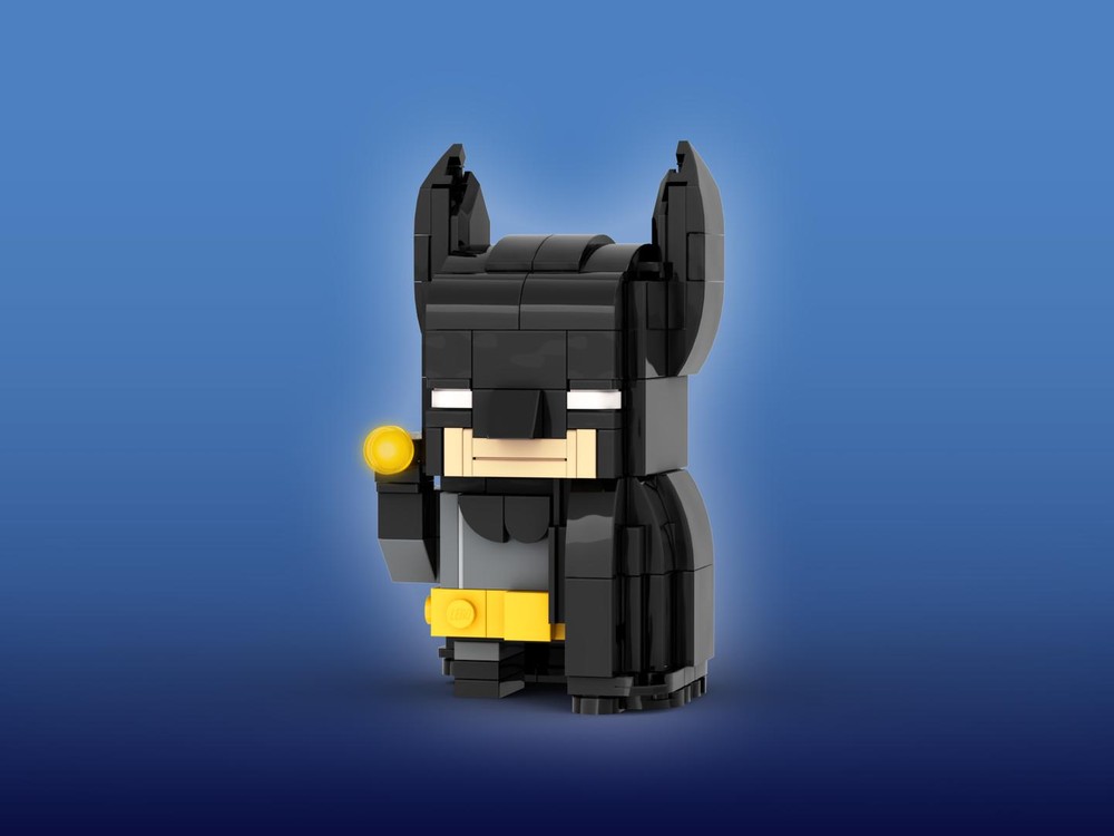 Lego Bat Man Brickheadz LEGO MOC - Amazon Prime Bat Man: Caped Crusader