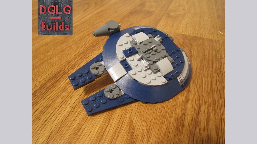 Lego Mini Millennium Falcon for bunnies