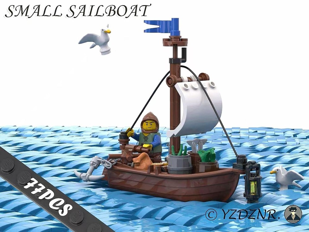Lego Small Sailboat