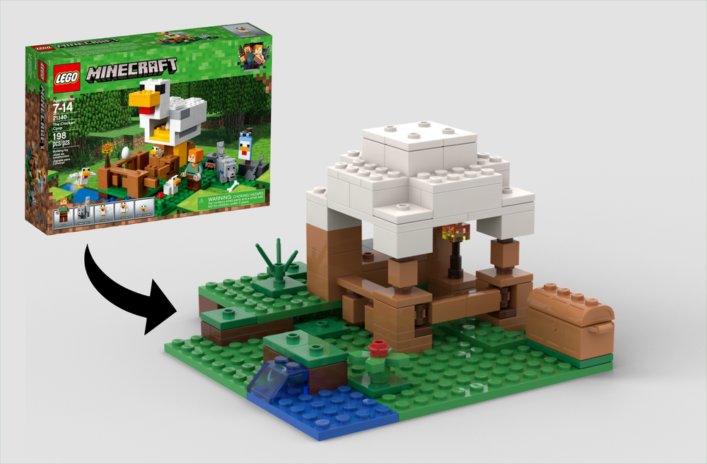 Lego Minecraft Shack