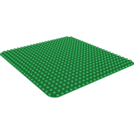 Lego Duplo Baseplate 24 x 24 / Green