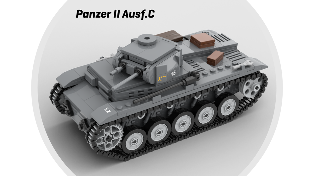 Lego Panzerkampfwagen II Ausf.C (Sd.Kfz.121)