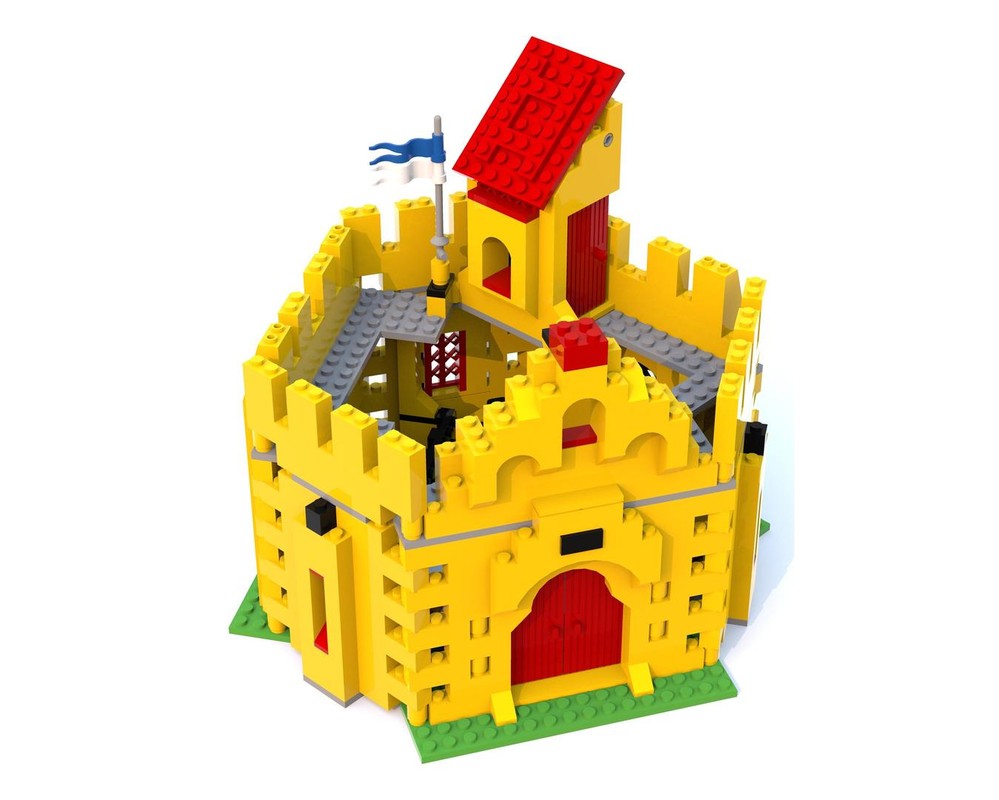 Lego 375-2 Classic Yellow Castle MOC #11