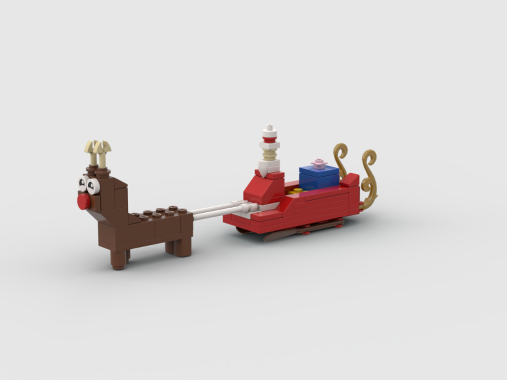 Lego Santa's little sleigh