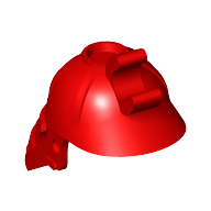 Lego Helmet Ninja, Samurai / Red