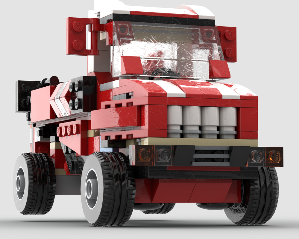 Lego The red truck
