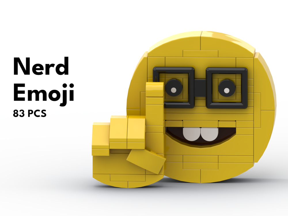 Lego Nerd Emoji