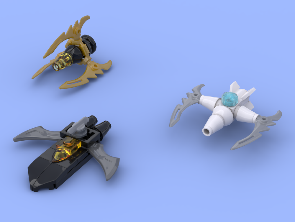 Lego Micro spacecrafts (Blade series)
