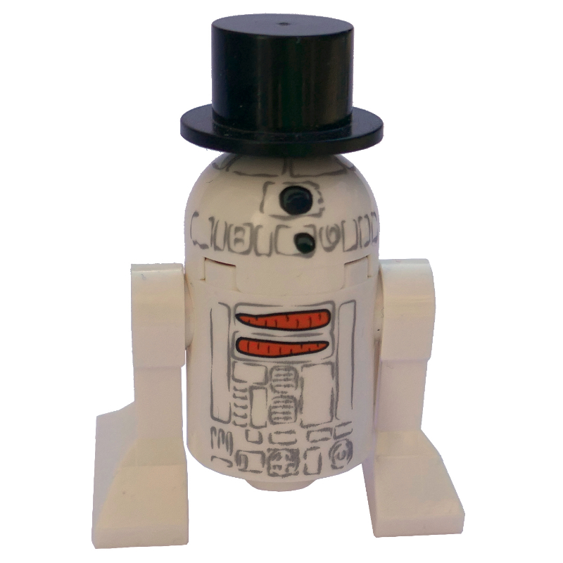 Lego Astromech Droid, R2-D2, Snowman