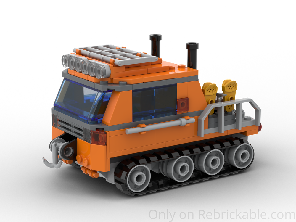 Lego Upgraded Nostalgia: Arctic Truck: set 6520 truck revisited