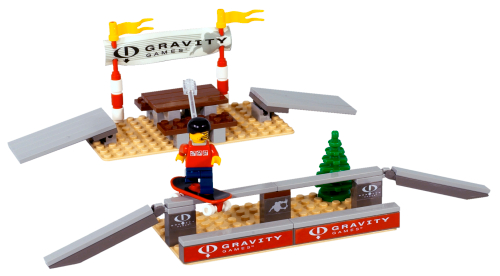 Lego Skateboard Street Park
