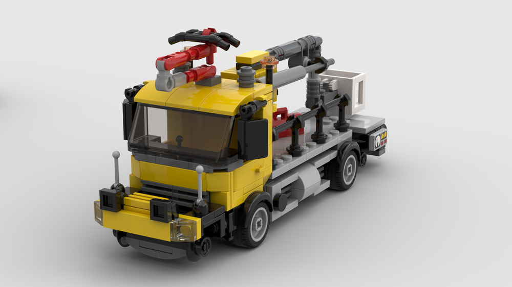 Lego Railroad Catenary Repair Truck