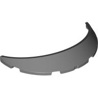 Lego Wheel Arch, Mudguard 8 x 4 x 1 / Dark Bluish Gray