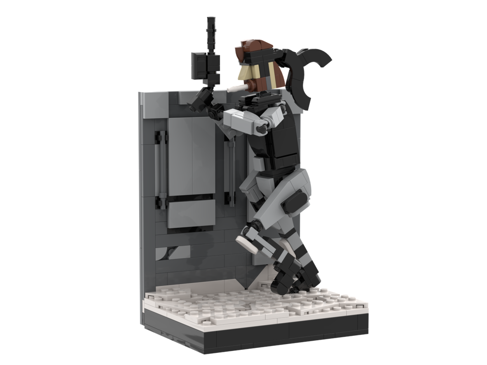 Lego Metal Gear Solid - Solid Snake LEGO MOC