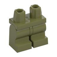 Lego Hips and Olive Green Medium Legs / Olive Green