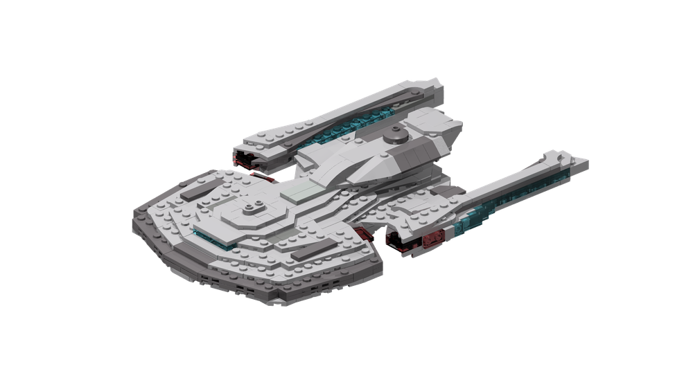 Lego Chekov-Class Starship (STO Springfield), Smooth Edition