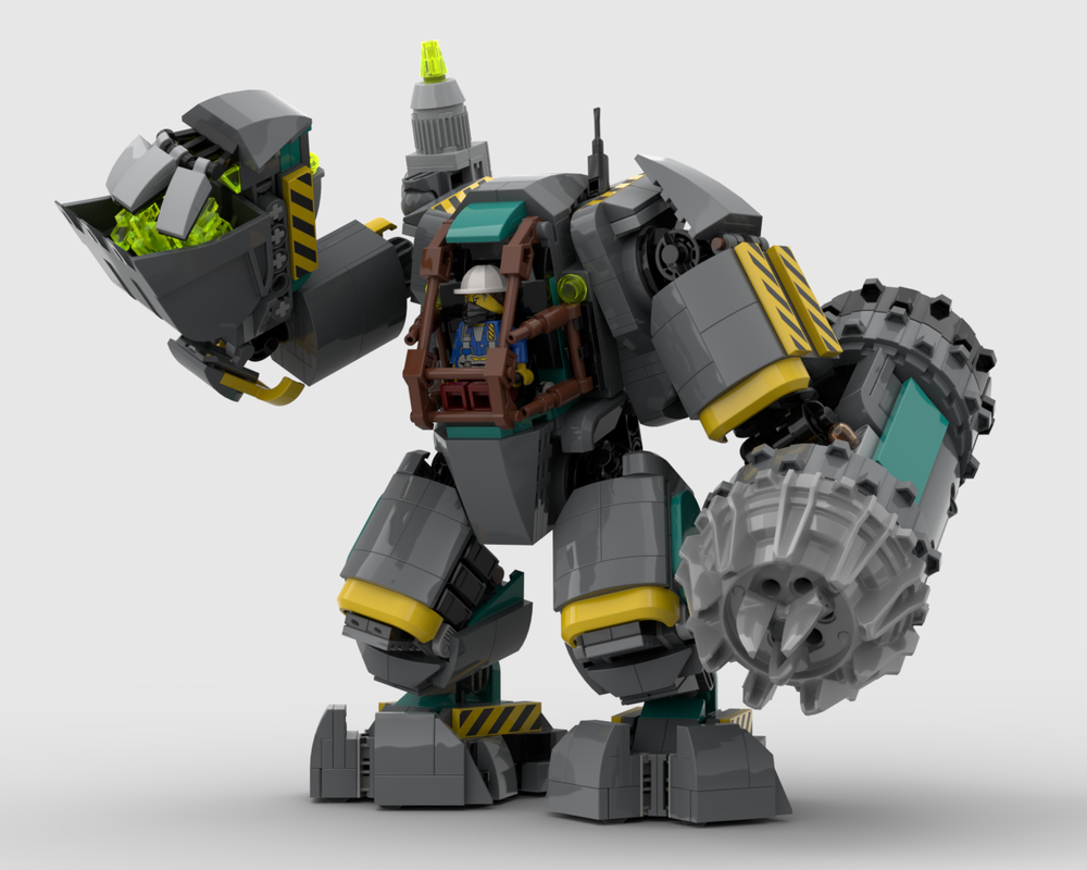 Lego Rock Raiders Mining Mech