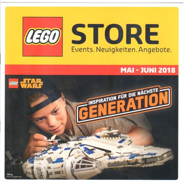 Lego 2018 Store May - June German
