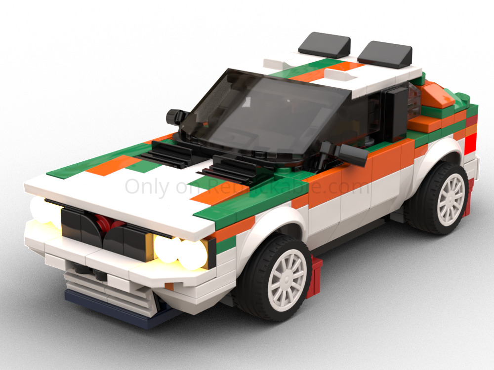 Lego Lancia Delta'87-CYPRUS rally Special Edition (LiTE series, class 4WD)