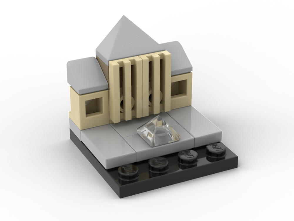 Lego Nano Architecture - Louvre