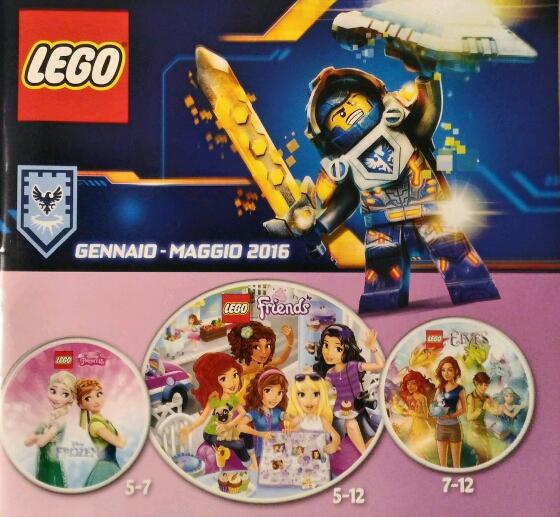 Lego 2016 Large Italian / Swiss January - May (615.5967-IT - 615.5937-CH/I)