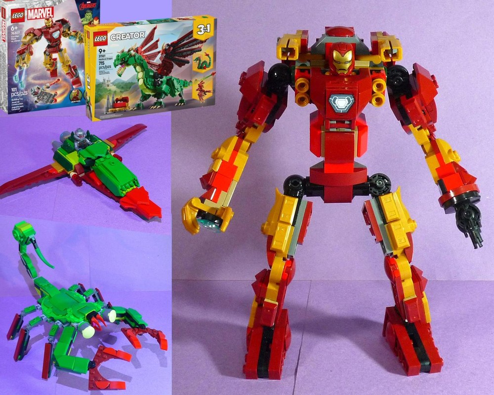 Lego Medieval Mech Mashup