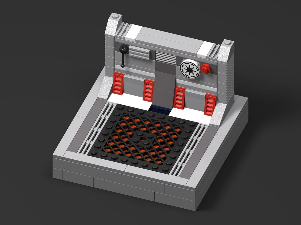 Lego Spaceship/Minifig Display