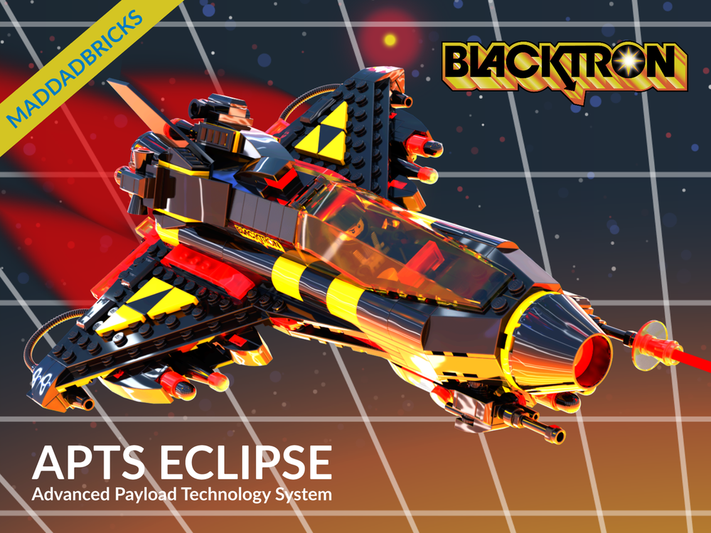 Lego MadDadBricks' Blacktron APTS ECLIPSE (10391 MOD)