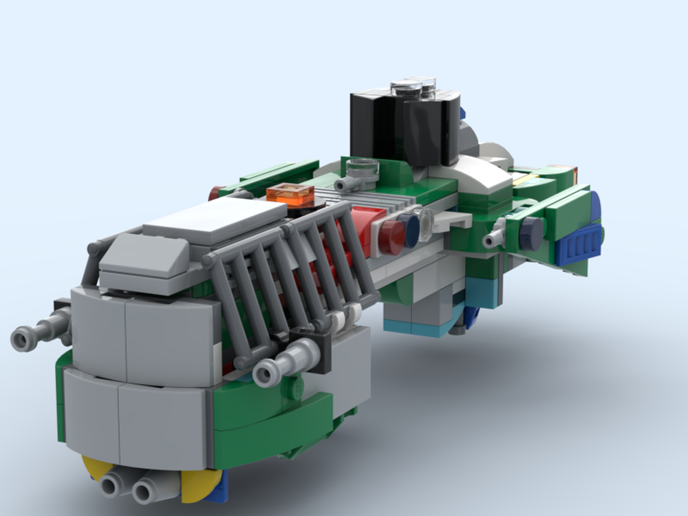 Lego 31113 Black templars light cruiser - wip