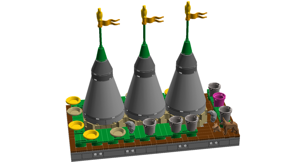 Lego Ancient Egypt Pt 27 THE ROYAL GRAINERY