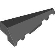 Lego Brick Wedged, Sloped 2 x 5 Right / Dark Bluish Gray