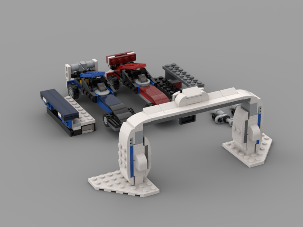 Lego 31091 - Drag racing Setup