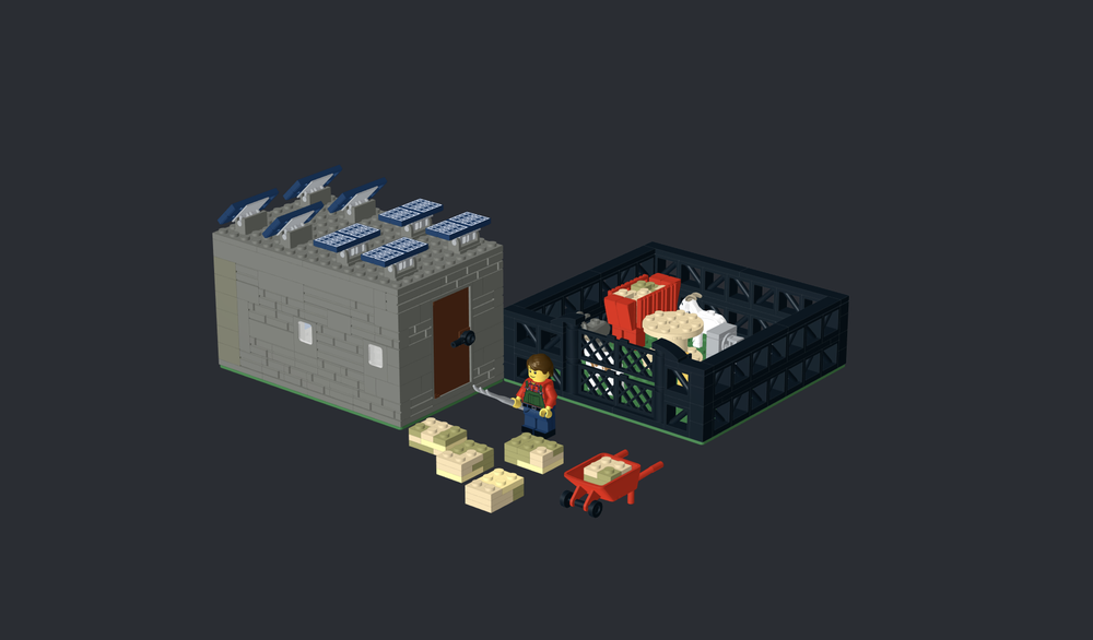 Lego Goat Farm